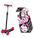 Scooter Cool Wheels Işıklı Pembe Twist Scooter 5+