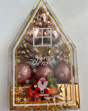 Yılbaşı Süsü 12' li 10 Cm Karışık 12 Adet Set