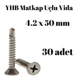 Matkap Uçlu Vida YHB 4,2x50 30'lu Paket