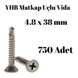 Matkap Uçlu Vida YHB 4,8x38 750'li Paket