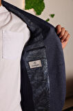 Vad Mavi 1263 Erkek Blazer Spor Ceket