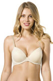 Kadın Ten Micro Kumaş Destekli Klasik Model Sütyen 7050