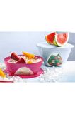 Tupperware Tutku Servis Kabı 2,5 L Pembe Ve 4,3l Mavi Set Esc