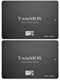 (2 Adet) Twinmos TM256GH2UGL 2.5" 256 GB 580/550 MB/S TLC 3D NAND SATA 3 SSD
