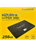 (2 Adet) Twinmos TM256GH2UGL 2.5" 256 GB 580/550 MB/S TLC 3D NAND SATA 3 SSD