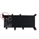 Asus X554LF, X554LI, X554LJ, X554S, X554SJ Uyumlu Batarya Pil