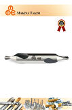 MTE 6,3 mm Punta Matkap Ucu HSS DIN 333 / A