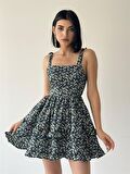 Freya Bağcık Askı Mini Elbise 