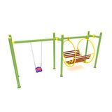 Gondol Salıncak, Tekli Salıncak
