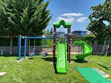 Bir Kuleli, İki Kaydıraklı, İkili Salıncaklı Çocuk Parkı | 5.5x4.5m