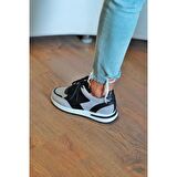 Seneca Model Hakiki Deri Erkek Gri Sneaker