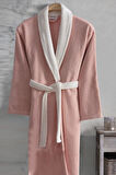 Polly Pink Puff %100 Pamuk Kadın Bornoz