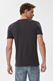 Brice Erkek Bisiklet Yaka T-Shirt Antrasit