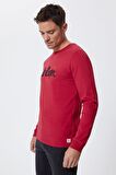 Zayne Erkek O Yaka U.Kol T-Shirt Kırmızı