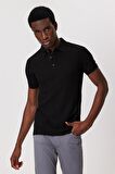Tylen Erkek Polo Yaka T-Shırt Siyah