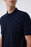 Bobby  Erkek Polo Yaka T-Shırt Lacivert