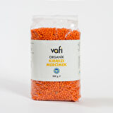 Vafi Organik Kırmızı Mercimek 500 gr MG