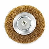 TOMAX Pimli Saçaklı Daire Tel Fırça 75 mm