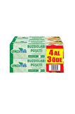 EKOMİS BUZDOLABI POŞETİ ORTA BOY 4 AL 3 ÖDE