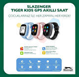 SL.09.2158.5.03 Slazenger  Tiger Kids Marka Sim Kartlı Çocuk Akıllı Kol Saati Görüntülü Ve Sesli Arama Yapılabilir Ortam Dinlemesi Ve Ortam Görüntüsü Alınabilir Konum Takibi Yapılabilir PEMBE RENK