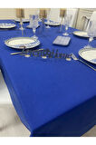Sıvı Geçirmez Dertsiz Masa Örtüsü Çivit Mavisi 25 Parça