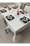 Kendinden Desenli Dertsiz Masa Örtüsü