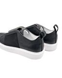 Shadow Siyah Hakiki Deri Erkek Spor Sneaker Ayakkabı