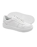 Rush Beyaz Hakiki Deri Erkek Spor Ayakkabı (Sneaker) Ayakkabı