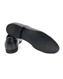 Selanik Siyah Hakiki Deri Erkek Klasik Ayakkabı