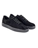 Scrambler Siyah Hakiki Süet Deri Erkek Spor (Sneaker) Ayakkabı