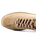 Scrambler Bej Hakiki Süet Deri Erkek Spor (Sneaker) Ayakkabı