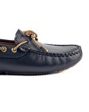 Minos Kadın Siyah Hakiki Deri Loafer Ayakkabı