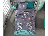 Clasy Tek Kişilik Genç Ranforce Nevresim Takımı Space