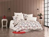 Hobby Çift Kişilik Poplin Nevresim Rithym Lacivert