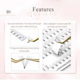 NAGARAKU 7D VOLÜME MIX İPEK KİRPİK 0.07 KALINLIK D KIVRIM 8-15 MM