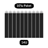 ADANİL Kalıcı Makyaj 14 Pin Microblading İğnesi 14U 10'lu Paket İğne