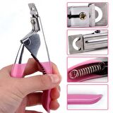 PROFESYONEL TİPS MAKASI PEMBE CLIPPER