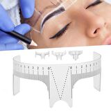 Adanil Microblading Kalıcı Makyaj Plastik Kaş Ölçüm Cetveli