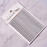 Adanil Nail Art Kendinden Yapışkanlı Şerit Sticker Siyah