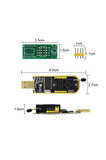 Usb Bios Flash Eeprom Programlayıcı Ch341a + Soıc8 Sop8 Test Klipsi