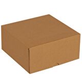 24,5x24,5x11,5-25 Adet Kesimli Karton Kutu - Internet Ve Kargo Kutusu