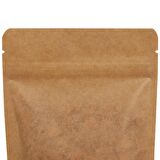 16 Cm x 27 Cm + 4 Cm -200 Adet Kraft Dar Pencereli Doypack