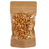 13 Cm X 22,5 Cm 3,5 Cm -200 Adet Kraft Geniş Pencereli Doypack