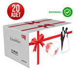 58x38x30 - 20 Adet Çeyiz Kolisi - Büyük Ve Sağlam