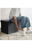 Sandıklı Puf Bench / Çamaşır & Oyuncak Kutusu 35*70 Cm