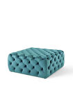 Kapitoneli Kare Puf/bench/orta Sehpa 60*60 Cm Yükseklik 40 Cm