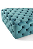 Kapitoneli Kare Puf/bench/orta Sehpa 60*60 Cm Yükseklik 40 Cm