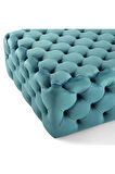 Kapitoneli Kare Puf/bench/orta Sehpa 70*70 Cm Yükseklik 40 Cm