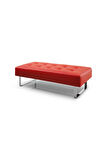 Metal Ayaklı Bench - Suni Deri Döşeme 45*120 Cm Yükseklik 40 Cm