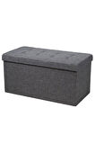 Sandıklı Bench / Çamaşır & Oyuncak Kutusu 30*60 Cm